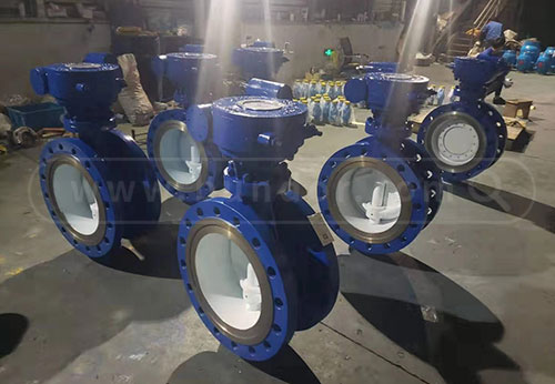 般德法蘭三偏心蝶閥出口菲律賓